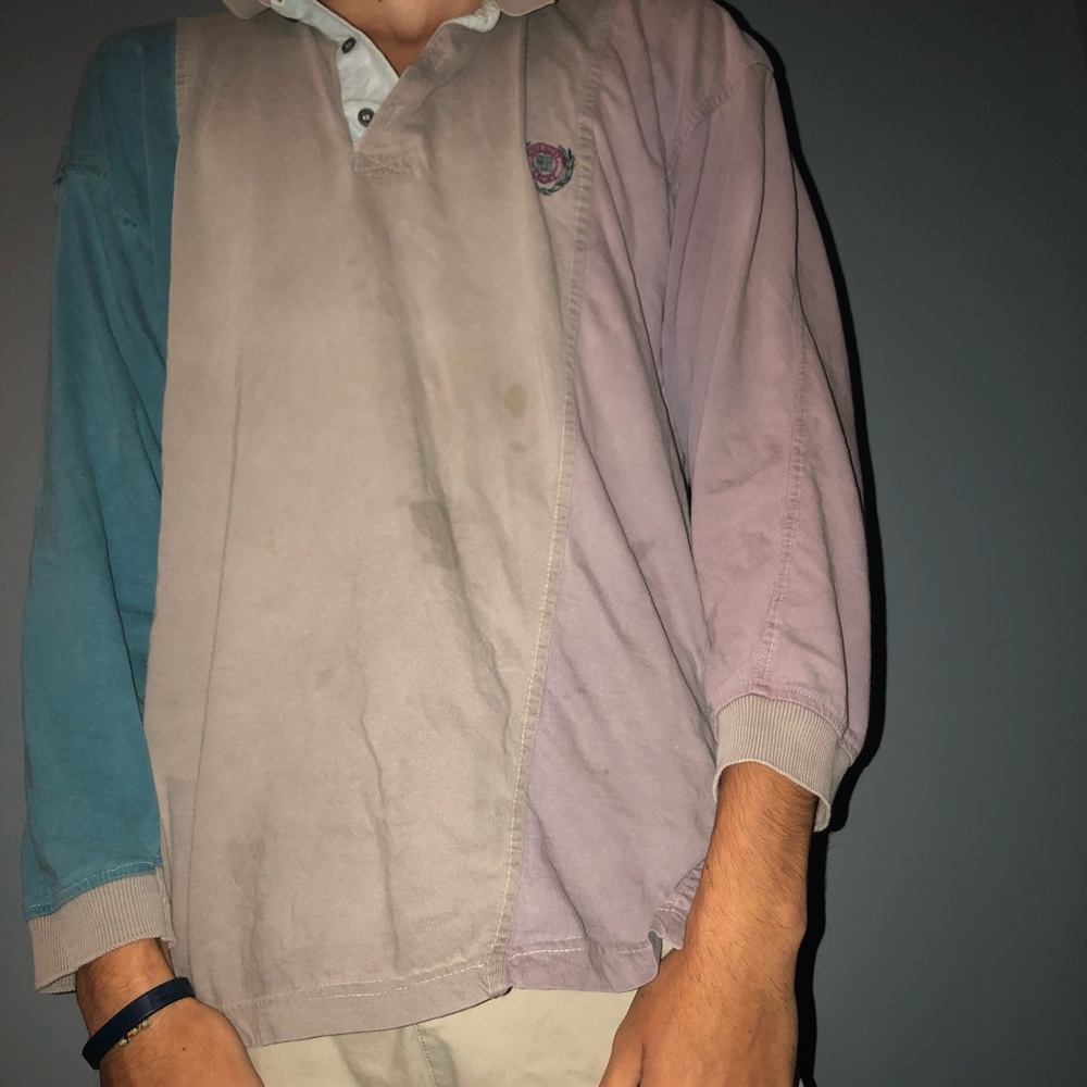 Vintage 100% cotton GAVENCHY long sleeve polo - Picture 1 of 2